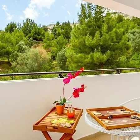 Villa Vlicha Sleeps 6 Pool Air Con Wifi *
